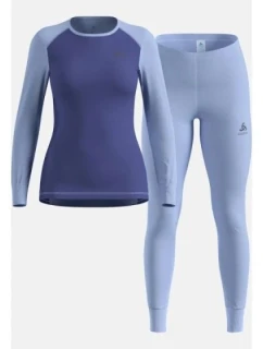 Termoaktivní prádlo - Odlo Set ACTIVE WARM Special Set Velikost S Tmavě modrá