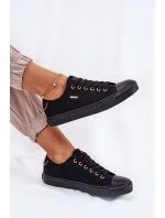 Dámské Textilní Tenisky Big Star RR274765 Černé