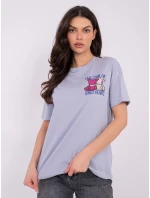 Tričko D12022AH02645Y světle fialové