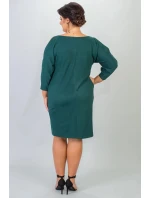 Dámské šaty U663 zelené - Karko Dámské šaty U663 zelené - Karko