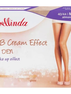 BB cream punčochy s make up efektem BB CREAM 12 DEN - BELLINDA - almond