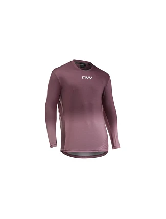 Cyklistické tričko NORTHWAVE Edge 2 Jersey L/s, růžové Cyklistické tričko NORTHWAVE Edge 2 Jersey L/s, růžové