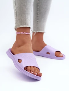 Klasické Dámské Žabky Fialové Juniria