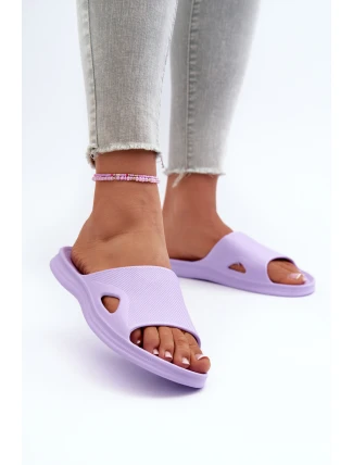 Klasické Dámské Žabky Fialové Juniria