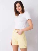 Šortky 334 SN 7706.08 světle žlutá