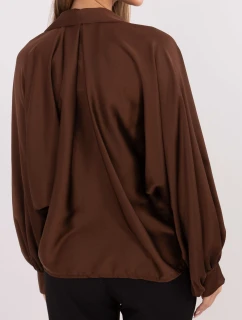 Košile DHJ KS 15257.53P hnědá