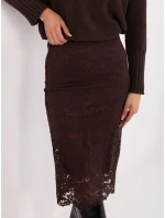 Sukně MI SD G9139.33 tmavě hnědá