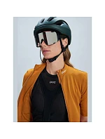 Cyklistické tričko POC W's Thermal Lite Jersey, hnědé