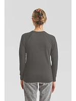Fruit of the Loom Lady-Fit LW Raglan Sweat Dámská raglánová mikina 16.2146 heather grey Fruit of the Loom Lady-Fit LW Raglan Sweat Dámská raglánová mikina 16.2146 heather grey