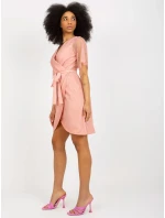 LK SK 508643 šaty.38X tmavě růžová