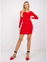 Šaty RV SK 7437.67 červená