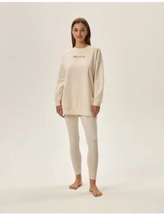 Dámské pyžamo Fune 41870-80X Béžová - Henderson Ladies Dámské pyžamo Fune 41870-80X Béžová - Henderson Ladies