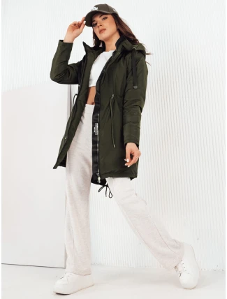 Dámská přechodná bunda VERCHA zelená FashionStreet TY4260