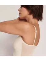 sloggi Soft ADAPT Spaghetti shirt - BROWN - SLOGGI BROWN - SLOGGI