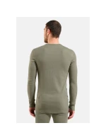 Odlo BL TOP spodní prádlo s dlouhým rukávem l/s ACTIVE WARM velikost L Grey