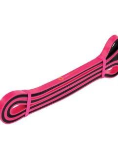 Cvičební guma HMS Pink GU06 13x5x2250 mm