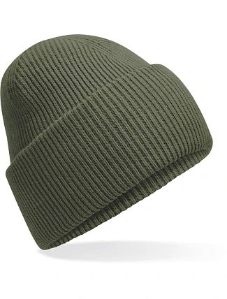 Beechfield B 385R Pletená čepice s manžetou "Recycled" 53.385R olive green Beechfield B 385R Pletená čepice s manžetou "Recycled" 53.385R olive green