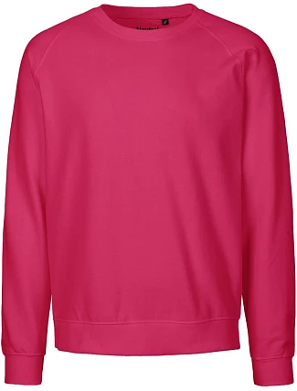 Neutral O 63001 Unisex raglánová mikina z bio bavlny 77.6301 pink Neutral O 63001 Unisex raglánová mikina z bio bavlny 77.6301 pink
