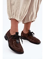 Dámské barefoot polobotky z přírodního semiše D&A CR62-3460 hnědé Dámské barefoot polobotky z přírodního semiše D&A CR62-3460 hnědé
