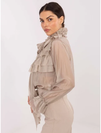 IT košile KS 28882.03 béžová IT košile KS 28882.03 béžová