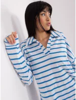 Halenka LK BZ 509314.83 bílá a modrá Halenka LK BZ 509314.83 bílá a modrá