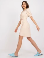 Šaty LK SK 508622.06P světle béžová Šaty LK SK 508622.06P světle béžová