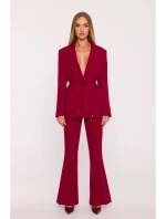 M873 Blejzr se stahovacím pasem - bordó M873 Blejzr se stahovacím pasem - bordó