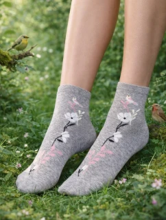 PERFECT WOMAN - Dámské vzorované ponožky U84.01P