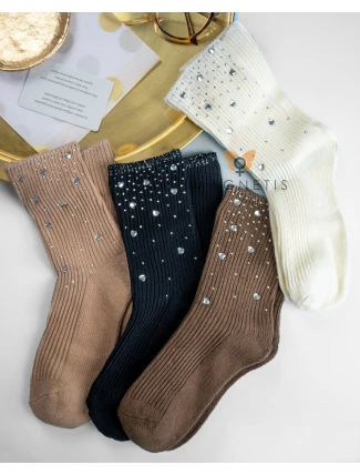 Ponožky Magnetis QR-5018 Srdcové trysky