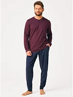 Pyžamo Key MNS 275 B26 dlouhé rukávy, velikosti M–2XL Pyžamo Key MNS 275 B26 dlouhé rukávy, velikosti M–2XL
