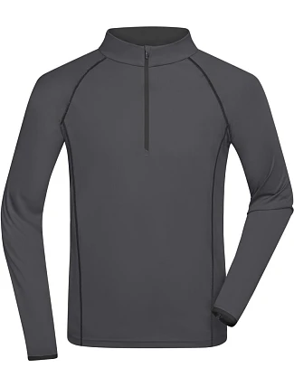 Daiber JN 498 Pánské funkční tričko s dlouhým rukávem 02.0498 titan/black Daiber JN 498 Pánské funkční tričko s dlouhým rukávem 02.0498 titan/black