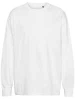 Neutral T 60050 Oversize bio IC tričko s dlouhým rukávem "Tiger" 77.T050 white