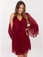 Šaty MI SK 62435.16 bordó Šaty MI SK 62435.16 bordó