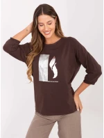 Halenka RV BZ A820.27P tmavě hnědá