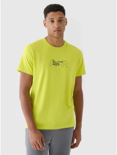 Pánské tričko s potiskem 4F 4FRAW24TTSHM2299-45S pánské