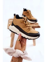 Dětské boty Memory Foam Big Star KK374118 velbloud