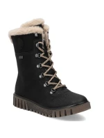Rieker W Y3424-00 RKR745 boty s umělou kožešinou