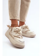 Dámské sportovní boty tenisky béžové Phyrena