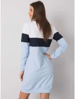 Dámské šaty RV SK 5869.04 bílé a modré Dámské šaty RV SK 5869.04 bílé a modré