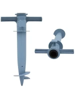 PARASOLOVÁ PODLOŽKA 30x17x6 cm MODRÁ