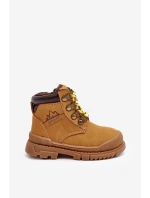 Dětské podšité boty trapery Camel Walter Dětské podšité boty trapery Camel Walter