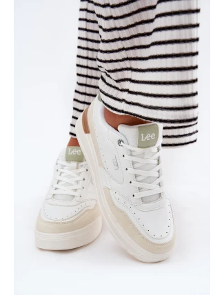 Dámské Tenisky Na Platformě LEE EMMA WOMEN LOW 50251014.04L Béžové