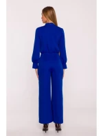 M879 Kombinéza se stojáčkem - královská modř