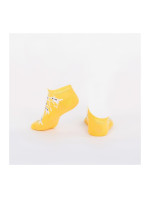 Pánské žluté krátké ponožky s pohádkovými světly