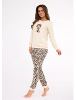 Pyžamo Cornette 671/429 Panther long/r S-2XL dámské Pyžamo Cornette 671/429 Panther long/r S-2XL dámské