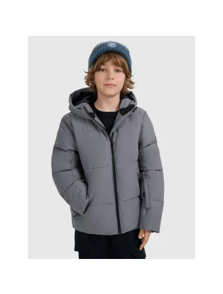 Chlapecká lyžařská bunda 5000 s membránou 4F 4FJRAW25TTJAM1041-23S