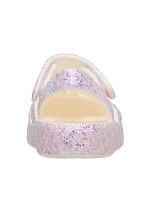 Dětské sandály Crocs Classic Glitter Fismerman pink 212644 0WV