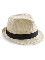 Beechfield B 720 Klobouk v pleteném vzhledu "Festival Trilby" 53.0720 natural Beechfield B 720 Klobouk v pleteném vzhledu "Festival Trilby" 53.0720 natural