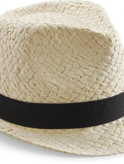 Beechfield B 720 Klobouk v pleteném vzhledu "Festival Trilby" 53.0720 natural