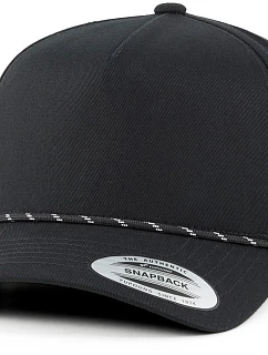 Flexfit 5079BD 5 panelová kšiltovka "Retro Cotton Blend" 55.79BD black